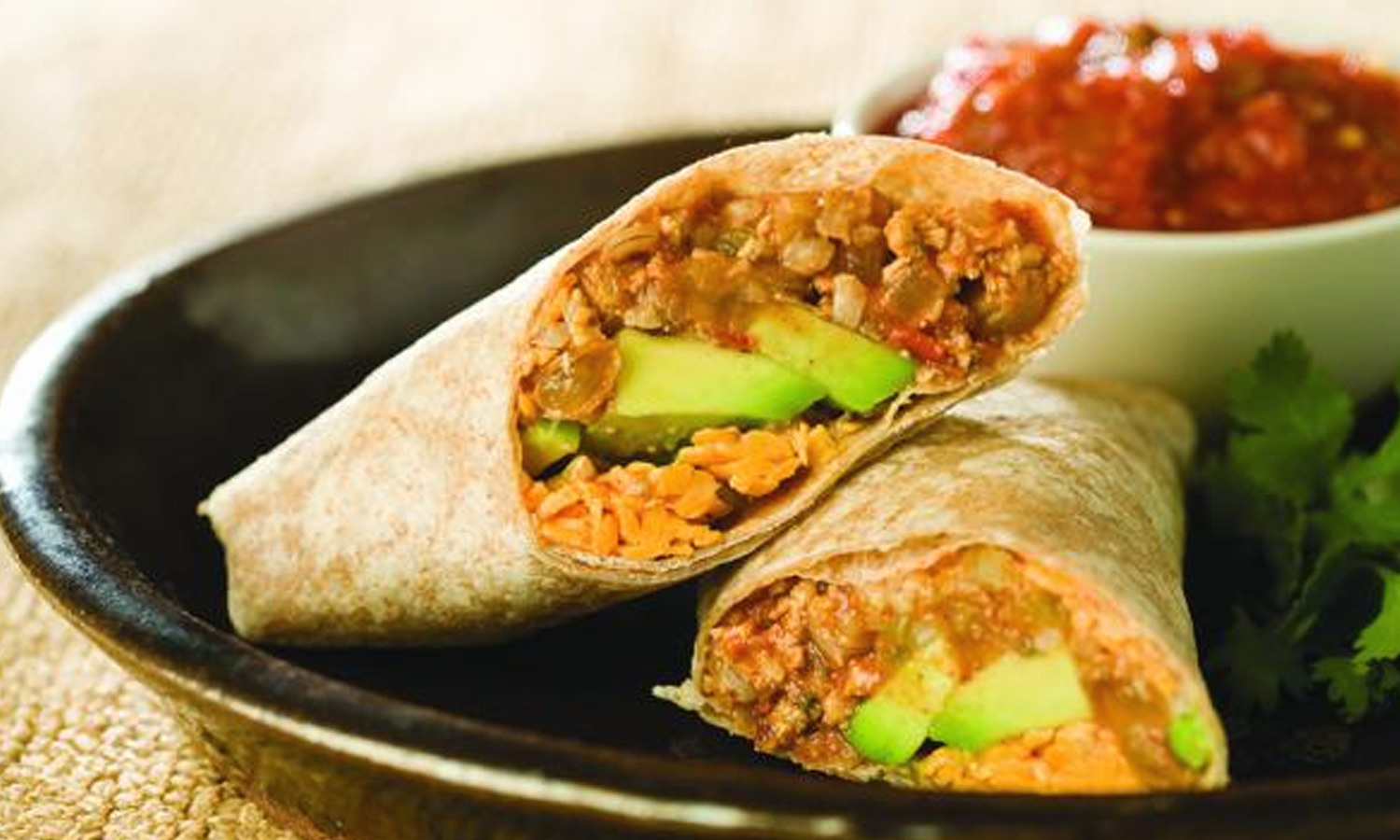 Burritos arroz con pollo (Burritos au riz et au poulet) Le Poulet du