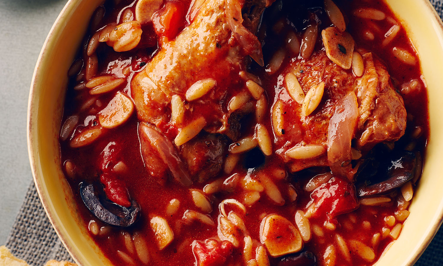 Ragoût de poulet à l’orzo Le Poulet du Québec Recettes de poulet