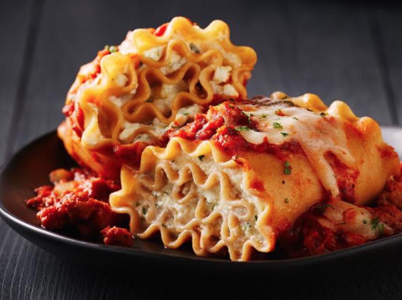 Rouleaux de lasagne au poulet Le Poulet du Québec Recettes de poulet, trucs et conseils