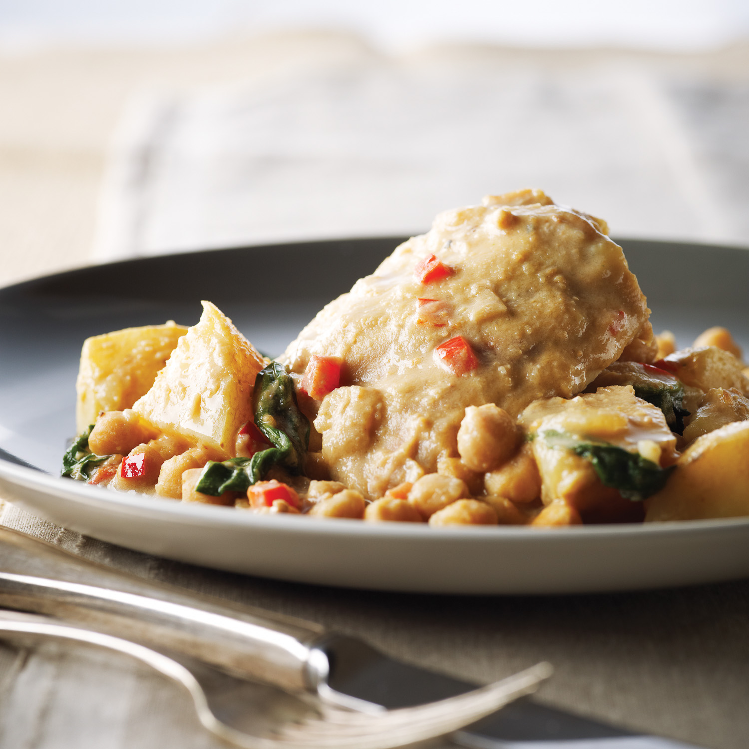 Ragoût de poulet africain aux arachides Le Poulet du Québec Recettes